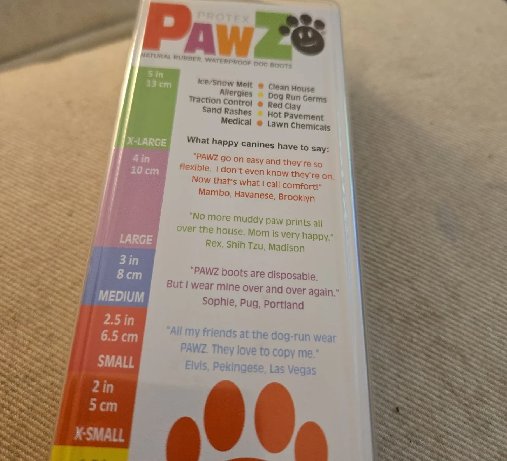 PAWZ durable dog